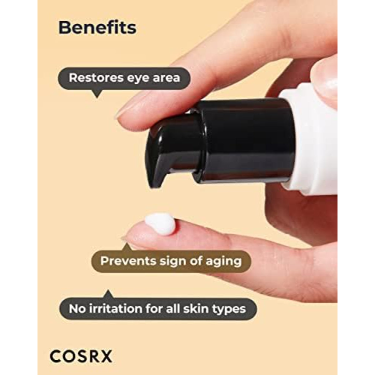 Snail Peptide Eye Cream 25ml – Brightening, Anti-Aging, Dark Circle & Wrinkle Care Korean Skincare