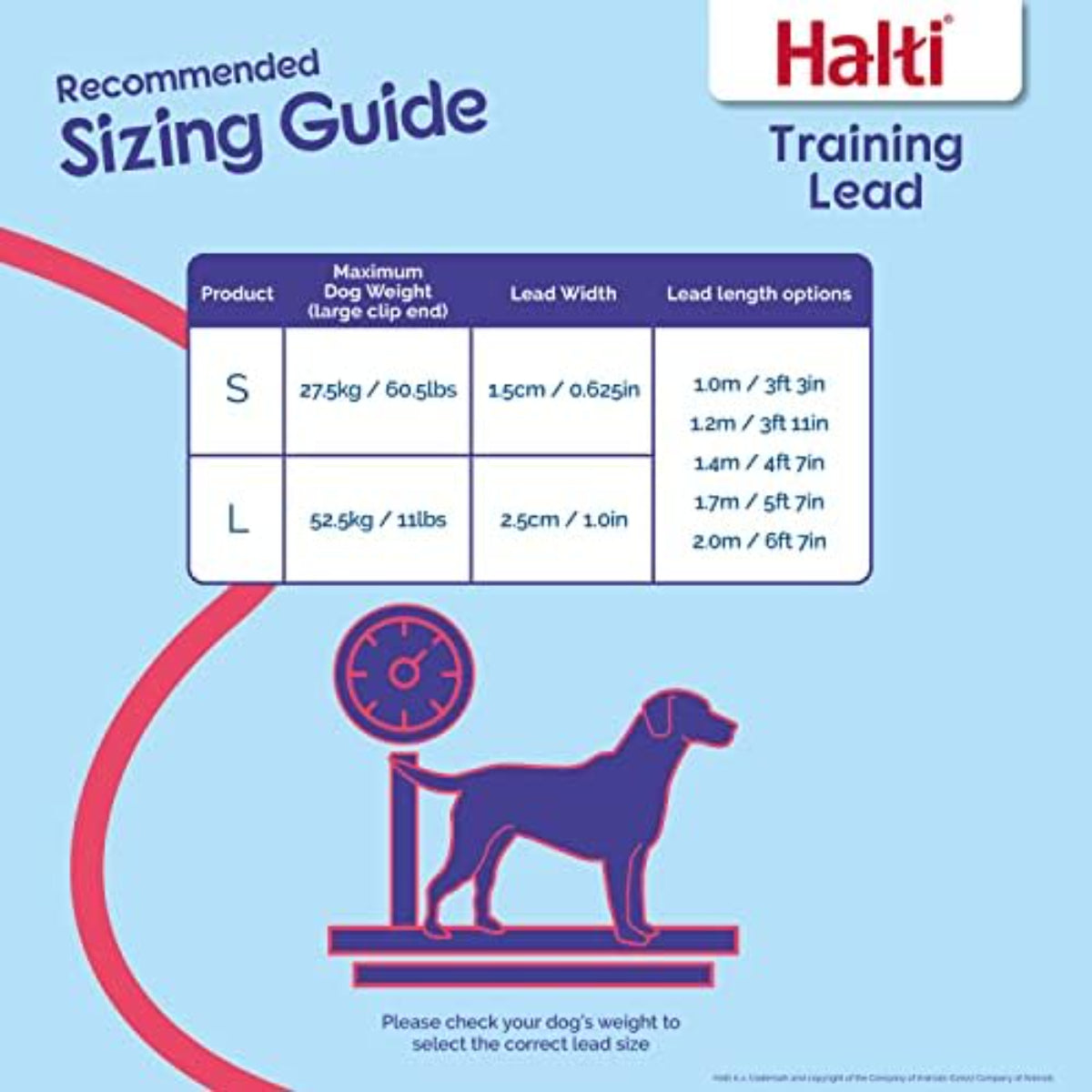 Double Ended Dog Training Lead – Adjustable Training Leash for Medium and Large Dogs, Black