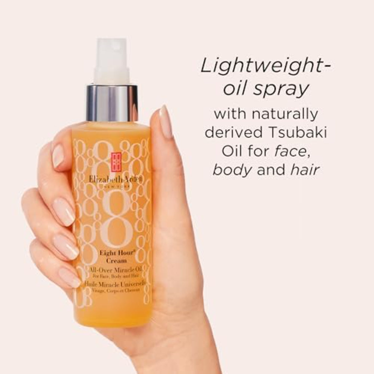 Eight Hour Miracle Oil Spray 100ml – Face, Body & Hair Moisturizer for Soothing, Firming, Hydration