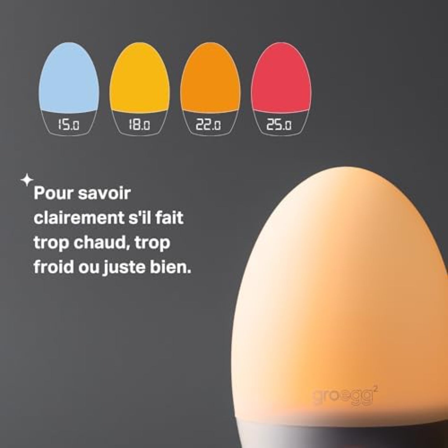 LED Colour-Changing Nightlight with Digital Room Temperature Display – Adjustable Brightness, USB Rechargeable, Silicone Shell