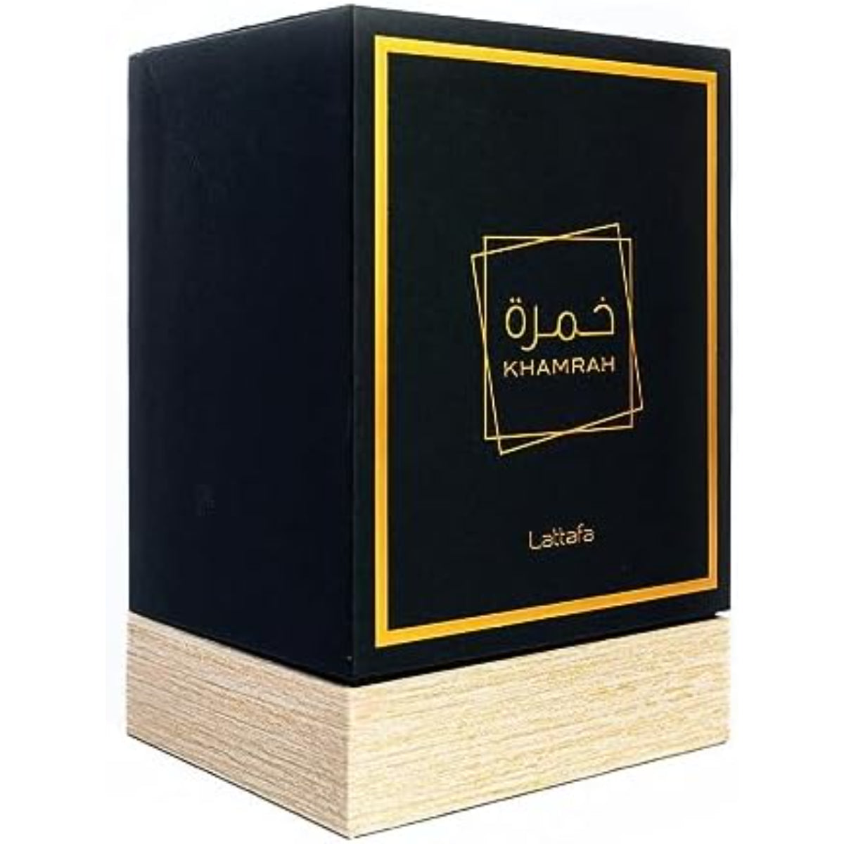 Khamrah Eau De Parfum Spray for Men by Lattafa 3.4oz – Long-Lasting, Luxurious Scent, Daily Fragrance