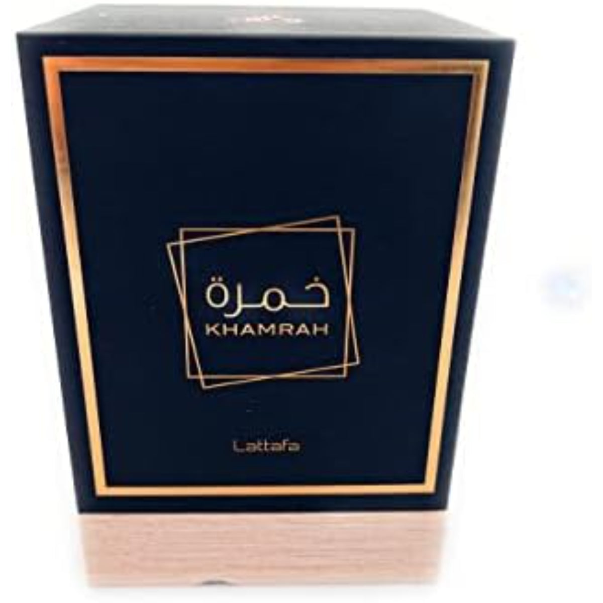 Khamrah Eau De Parfum Spray for Men by Lattafa 3.4oz – Long-Lasting, Luxurious Scent, Daily Fragrance