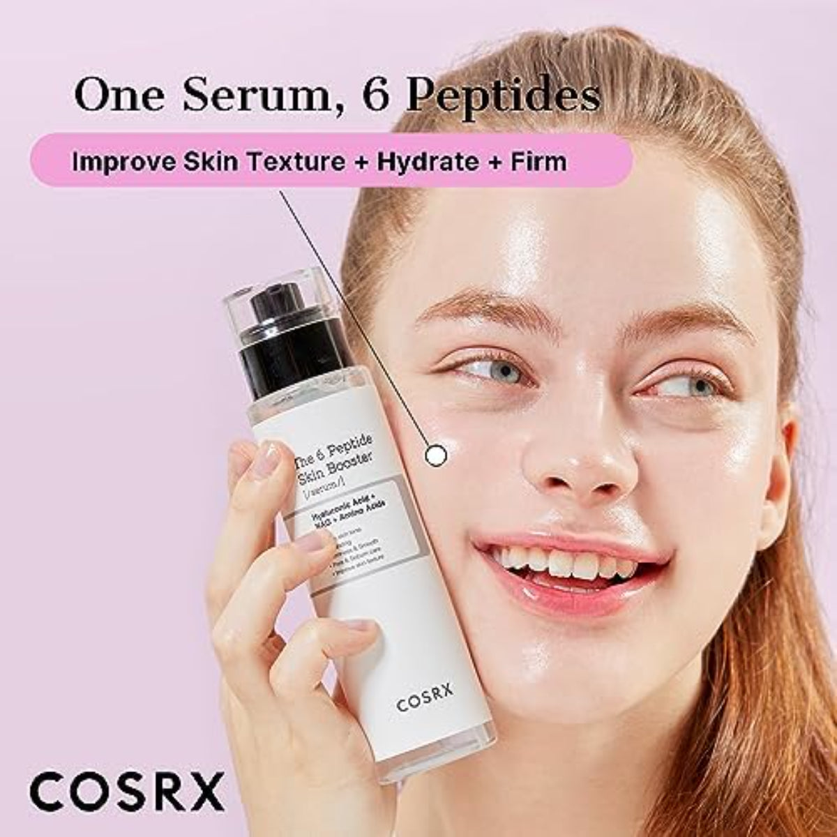 6 Peptide Collagen Toner 150ml – Hydrating & Firming Serum with Niacinamide & Hyaluronic Acid
