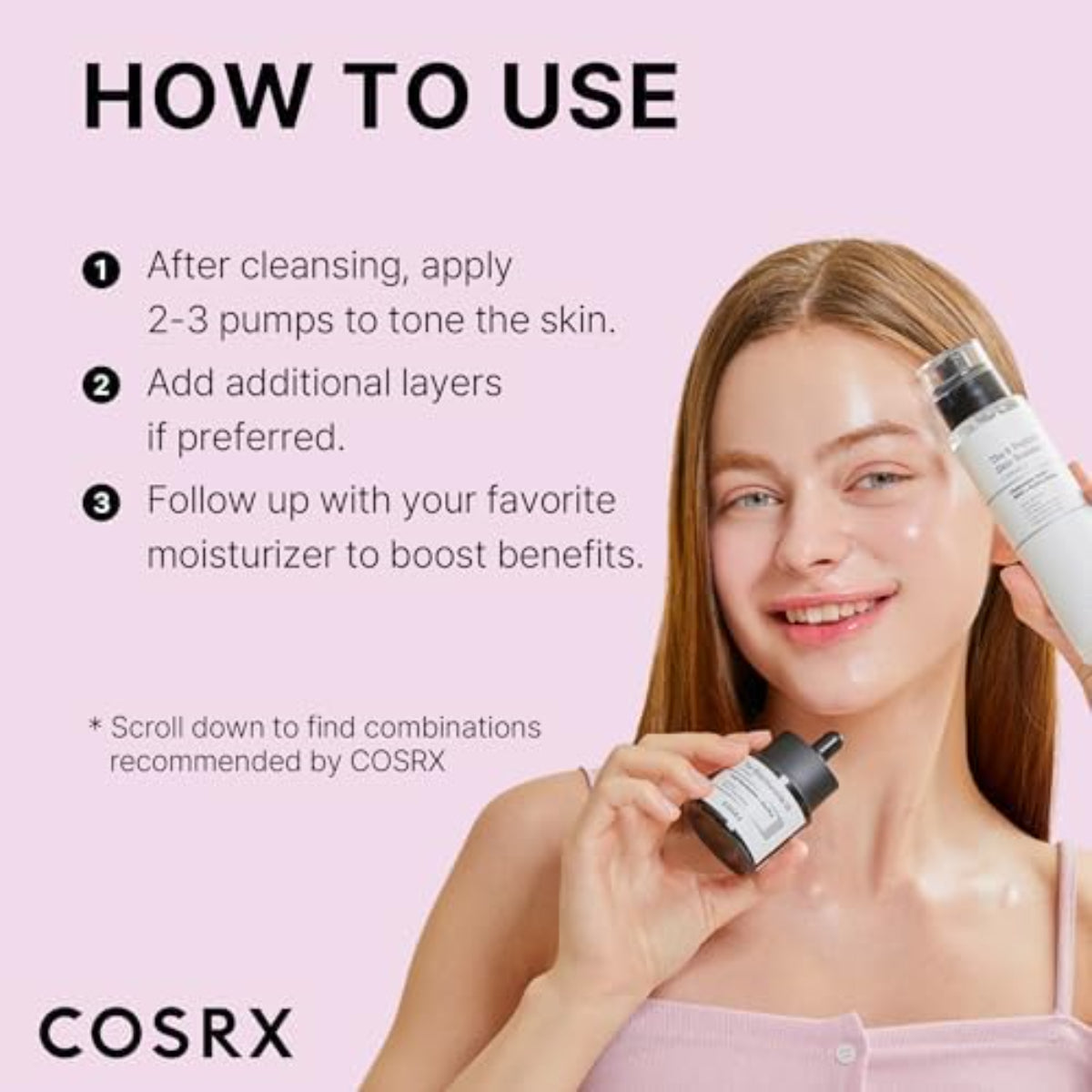 6 Peptide Collagen Toner 150ml – Hydrating & Firming Serum with Niacinamide & Hyaluronic Acid