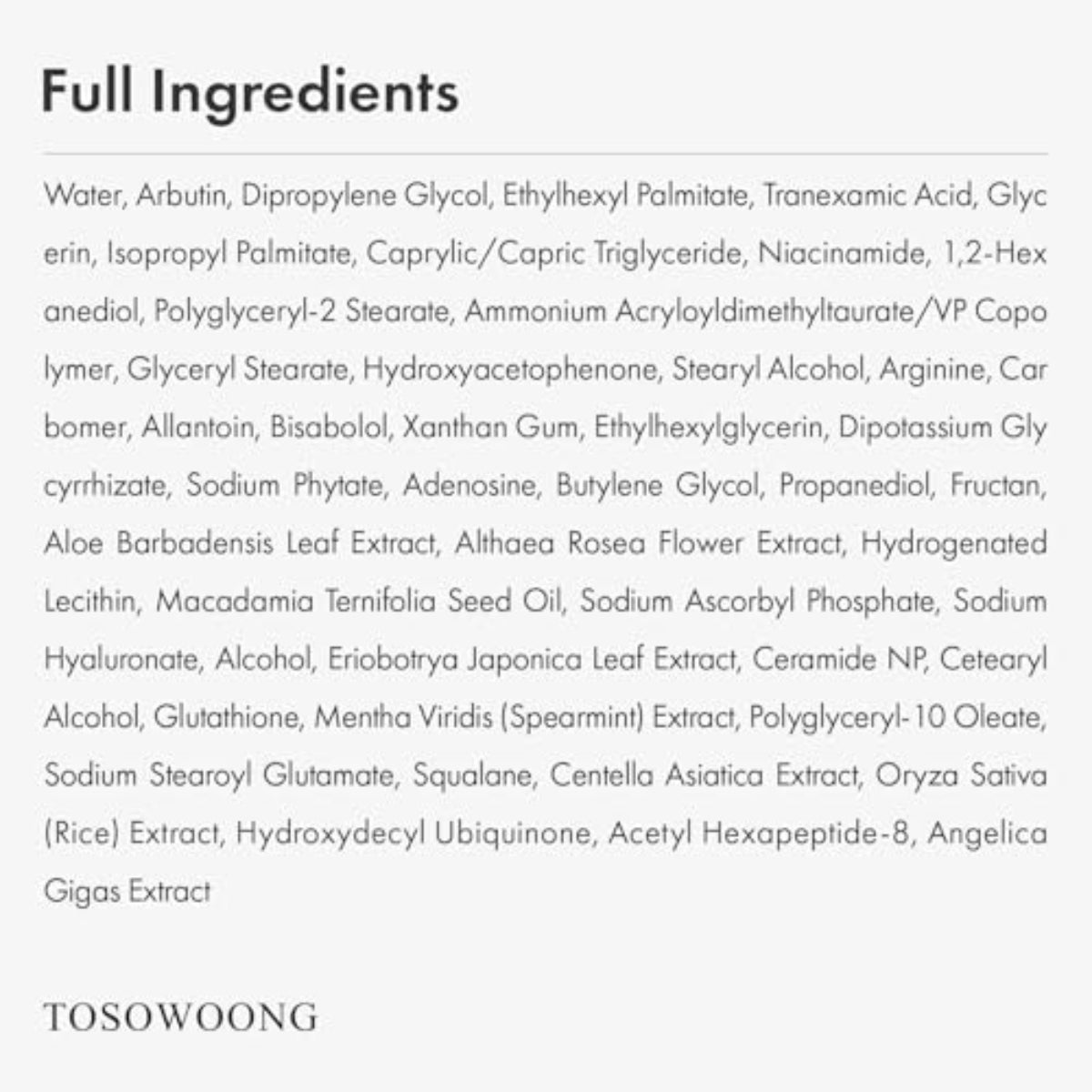 Dark Spot Correcting Cream with 7% Arbutin & 4% Tranexamic Acid – 50ml Korean Skincare for Pigmentation, Freckles, Blemishes