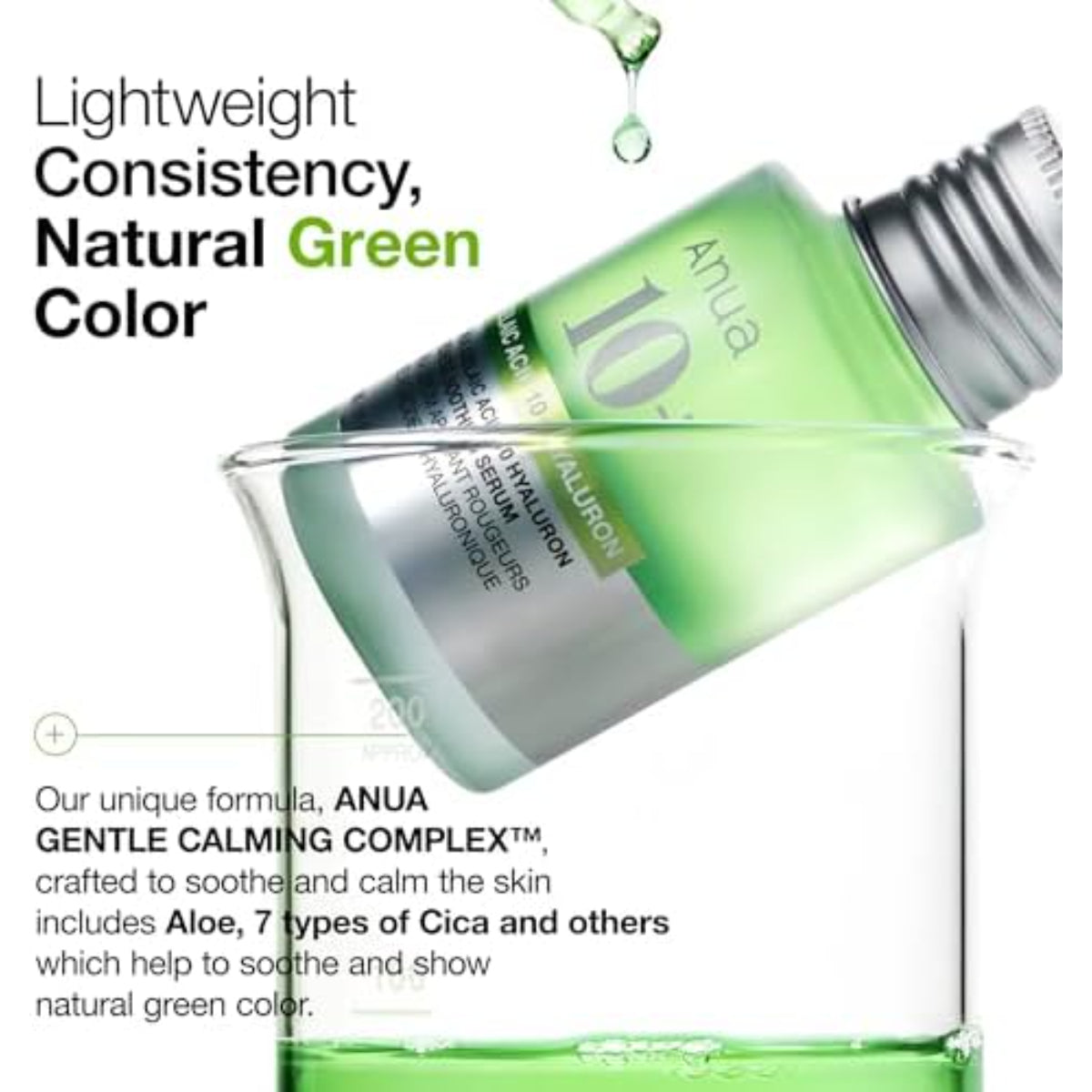 Azelaic Acid 10 Serum – Redness Soothing, Hyaluronic Acid, Niacinamide, Vegan Korean Skincare 30ml